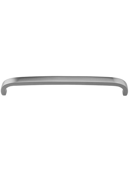 Solid-Brass Bridge Cabinet Pull - 8 inch Center-to-Center in Polished Chrome.